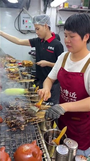 Coming to Shunde is just for this eel barbecue #special barbecue #barbecue #barbecue tutorial
