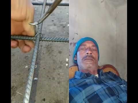 सरिया को बांधने का सही तरीका #shots #construction