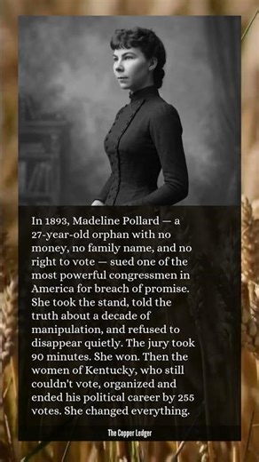 She couldn't vote. So she did something no woman had ever dared to do instead.