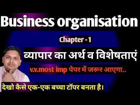 class 11 business study chapter 1 meaning and characteristics of business