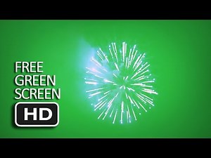 Free Green Screen - Firework #1