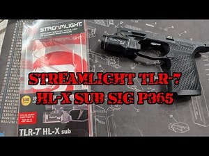 Streamlight TLR7 HL-X Sub Sig P365