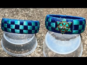 DIY Silk Thread Checker Bangles Tutorial - Easy and Beautiful ‪@hasifashion2199‬
