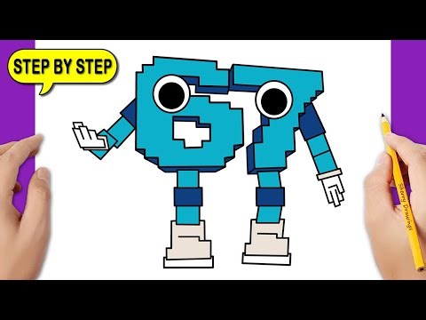 How To Draw 67 Brainrot | Step by Step ROBLOX Drawing Tutorial