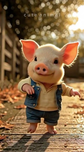 piglets dancing happily 😎 #trending #funny #shortvideo #animals