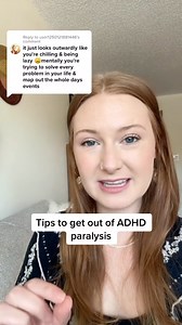 Some tips to help with getting out of ADHD paralysis 🥶 For more ADHD strategies and tips check out our app, link in bio 📲 | Inflow