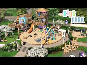Kids Park 🌈 | The Sims 4 - Speed Build (NO CC)