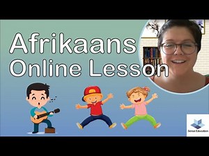 Afrikaans lesson || Ons gaan skool toe || Sense Education