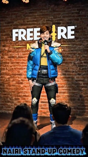 നൈരി Roasting 😂 | Free Fire Stand-up Comedy #shorts