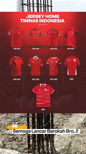 MACAM-MACAM JERSEY TIMNAS INDONESIA #beritaterkini #beritaterbaru #timnasindonesia #mbg #trending