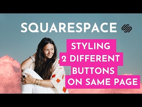 How To Change Button Colour & Styling in Squarespace