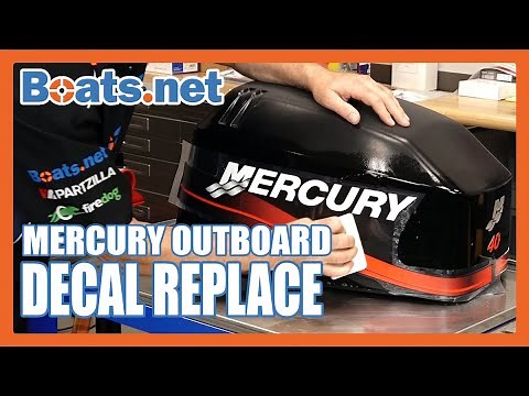 Outboard Decal Removal | Mercury Outboard Decal Replacement | Boats.net