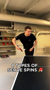 4 Serve Spins to Level Up Your Game The right spin on your serve can transform your play and keep your opponent guessing! Here are 4 types of spin you can start mastering today! 💡 STIGA Tip: Practice different spins and mix them up to stay unpredictable. Consistency and precision will give you the edge in every match! Which spin do you use the most? Let us know in the comments below! 👇 #STIGA #SmashYourLimits #TableTennis #ServeBetter #InnovationInEveryShot | STIGA Table Tennis