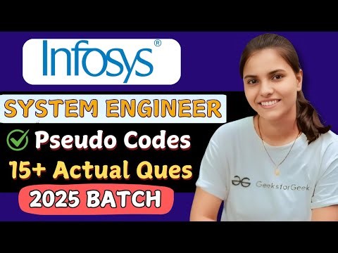 Infosys System Engineer Pseudo Codes Questions | Infosys System Engineer Exam Questions #freshersjob