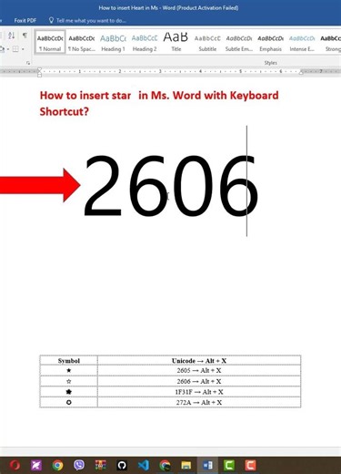 How to Insert a Star in Word ★ – Quick Shortcut!