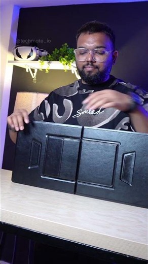 The Ultimate Portable Laptop Desk For WFH! 🤯 #gadgets #wfh #laptopsetup #unboxing #shorts
