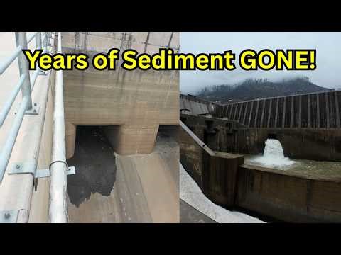 The Ultimate Dam Gate Operation — Intake & Under-Sluice Flow Unleashed!