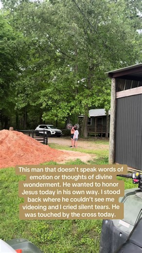 The Calvary Tribute. He worked out to the point of exhaustion. Then picked up the amount of weight the cross beam of the cross would’ve likely weighed, and he carried it the probable distance from the pillar to Golgotha. His skin wasn’t torn and he wore no crown of thorns but he dropped the weight several times out of shear exhaustion. I watched him as he picked it back up and carried on. When he was finished, he dropped the weight and prayed the only prayer we can find when we are overcome with