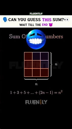 🇺🇸🗣The Sum of Odd Numbers Will Blow Your Mind 🤯