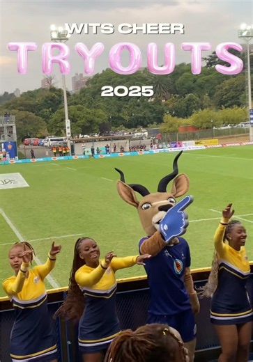Wits University Cheerleading Auditions on February 15, 2025