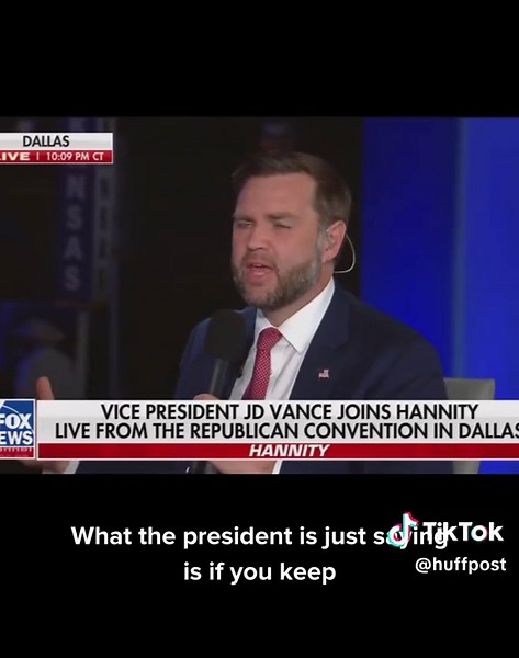 JD Vance did damage control on Wednesday after Donald Trump promised every adult American citizen $5,000 if Republicans win the upcoming midterm elections, flat-out denying that it’s an open bribe by the president. Critics immediately accused Vance of trying to “sanewash” yet another Trump scandal. Link in bio for the full video! 🎥 Fox News #Trump #JDVance #Midterms #Bribe #Tariffs