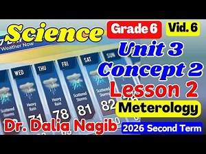 ساينس سادسة ابتدائى ترم ثانى 𝐒𝐜𝐢𝐞𝐧𝐜𝐞 𝐆𝐫𝐚𝐝e 6 𝐔𝐧𝐢𝐭 𝟑 𝐂𝐨𝐧𝐜𝐞𝐩𝐭 2 𝐋𝐞𝐬𝐬𝐨𝐧 2