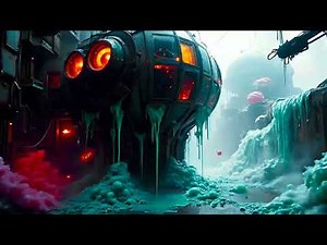 Inside the Alien Slime Lab - The Ride That MELTS Your MIND | Den Dragon (Watch in 4K!) #aiart