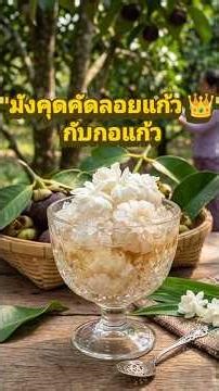 ความขาวกรอบที่รอคอย ✨ มังคุดคัดลอยแก้ว เมนูคลายร้อนสุดประณีต | วิถีชนบท ASMR