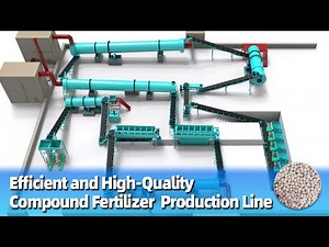 15 tons/h Efficient & High-Quality NPK Compound Fertilizer Granulation Line