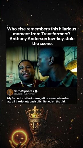 Anthony Anderson stole the movie - Transformers (2007)