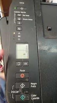 Error E13 - Canon E3110