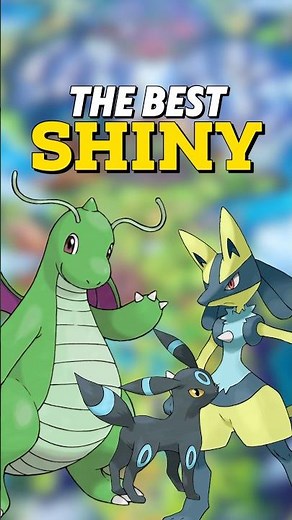 The Best Shiny Pokemon from Each Region!