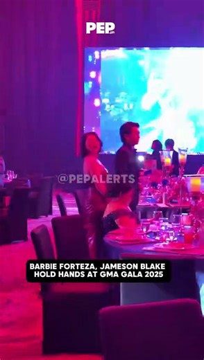 Barbie Forteza and Jameson Blake at GMA Gala 2025