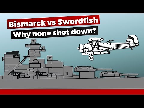 Why didn't the Bismarck shoot down any Swordfish?