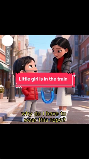 A Fun Train Adventure with Mom and Daughter