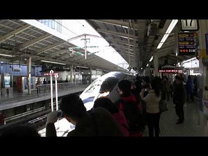 東海道新幹線500系のぞみ Shinkansen Series500 Nozomi [1080p]