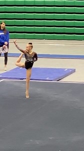 Isabelle Roberts on Instagram: "❓What is your favorite part of this routine❓ _______________________________________ 🔳 Leotard from @gkelite 🔳 Gym @gaallstargymnastics #11yearoldgymnast #level9gymnast"