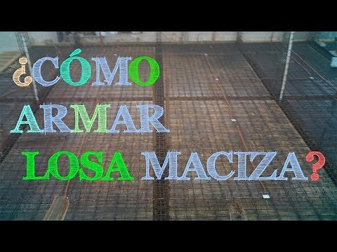 LOSA MACIZA como se arma