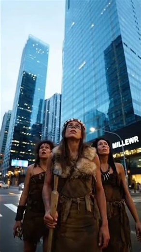 “Savage Women Entered the City! Their Reaction to Cars and Modern Houses Is SHOCKING 😱🏙️”