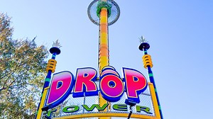 DROP IT LIKE IT'S HOT 🔥 Drop Tower makes its anticipated return for WinterFest. Will you drop by? | Kings Dominion