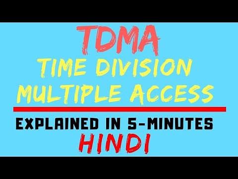 TDMA : Time Division Multiple Access (Mobile Communication /Computing) (HINDI)