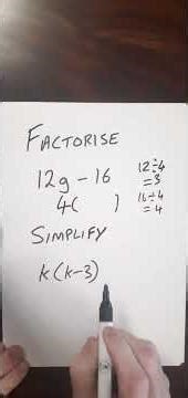 #simplifyingexpressions #factorise #factorisation #algebratutorial #maths #algebra #simplifymath