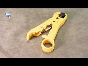 Install Crystal, RJ45 or Modular 8p8c on a Cable