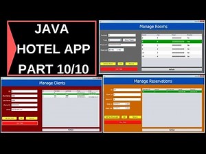 Java Project Tutorial - How To Make a Hotel Management System Project In Java NetBeans | Part 10/10