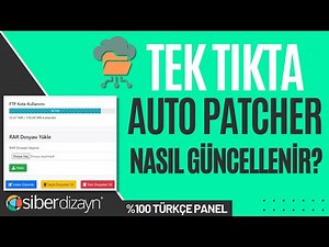 Auto Patcher Güncelleme | Türkçe Panel