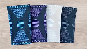 High Elastic Neoprene Knee Support Brace Non Slip Knee Brace Compression Sleeve Nylon Knee Brace for Running Basketball Gym