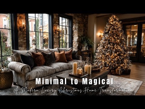 Warm & Cozy Rustic Christmas Home Tour 2025 | Farmhouse Holiday Style Guide