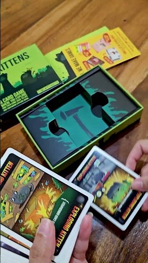 Zombie Kittens Unboxing Video (Exploding Kittens)