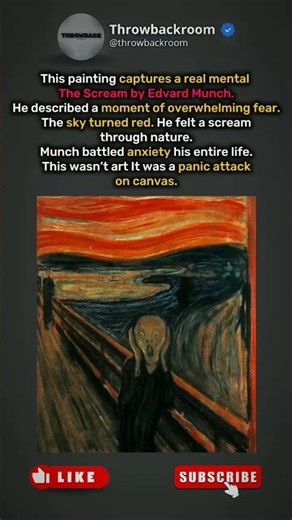 What if anxiety had a face?😱 #art #anxiety #mentalhealth #painting #shorts