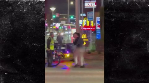 Naked Man Fights Outside Kanye West Concert